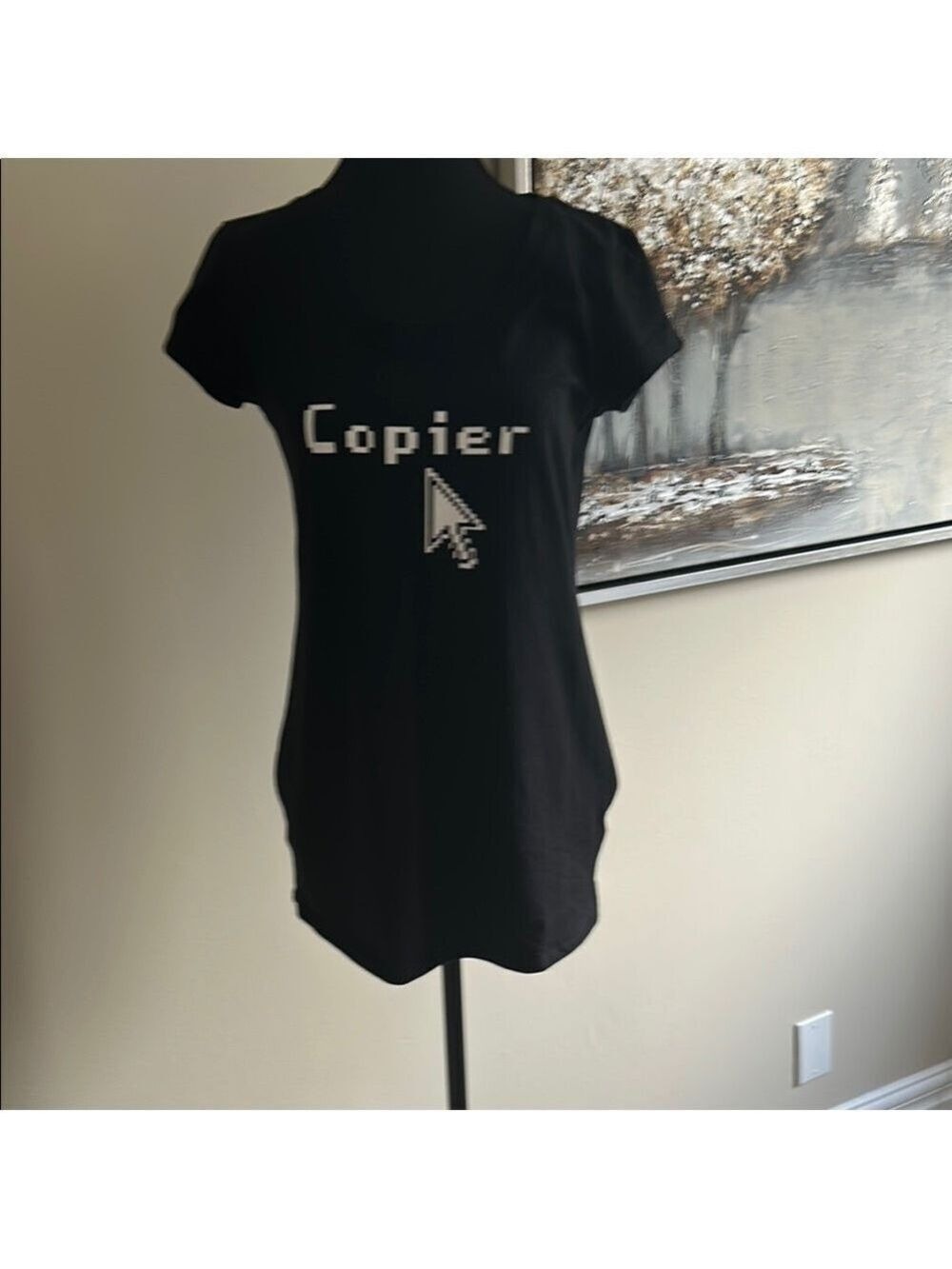 Black Graphic Tee from Thyme Maternity